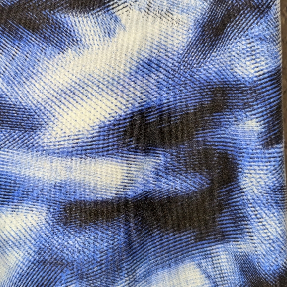 Calvin Klein Performance Printed Leggings Navy Blue Combo Size Medium - Picture 5 of 7